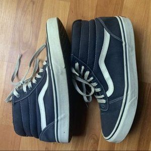 Navy Blue Old Skool Van Size 8.5